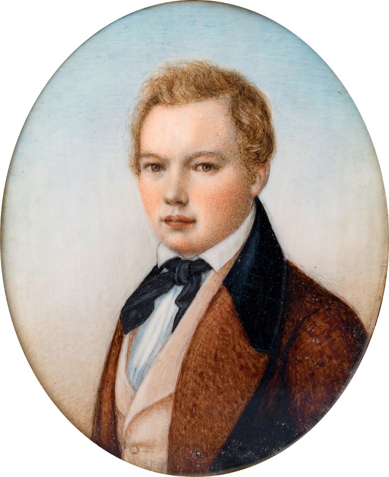 Ferdinand Mallitsch - self-portrait