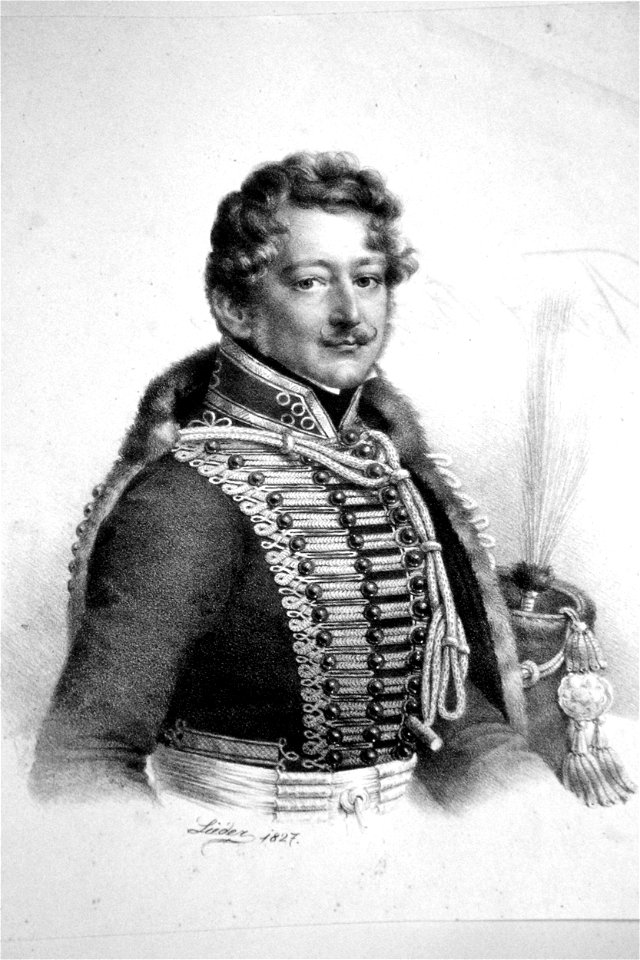 Ferdinand von Bretzenheim-Regecz Litho