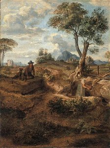 Ferdinand Olivier - Brunnen in der Campagna - 8920 - Bavarian State Painting Collections