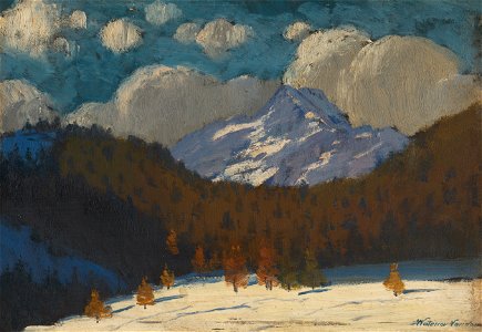 Ferdinand Katona - Vysoké Tatry v zime - O 1075 - East Slovak Gallery
