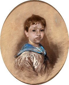 Ferdinand Pius von Bourbon-Sizilien Herzog von Kalabrien Kinderporträt