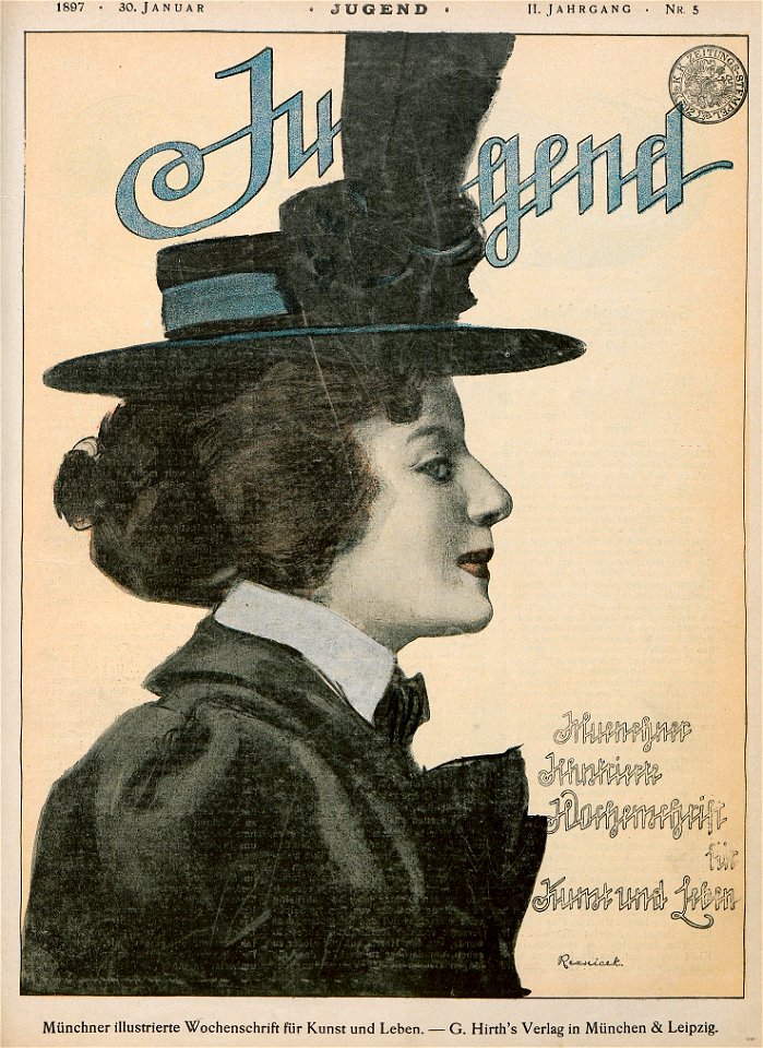 Ferdinand von Reznicek - Jugend Nr. 5, 1897