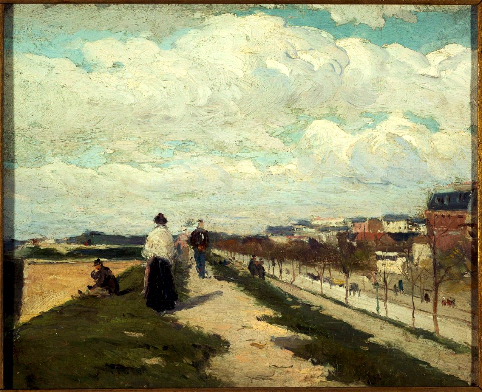 Ferdinand Marks - Les Fortifications, boulevard Berthier - P2528 - Musée Carnavalet