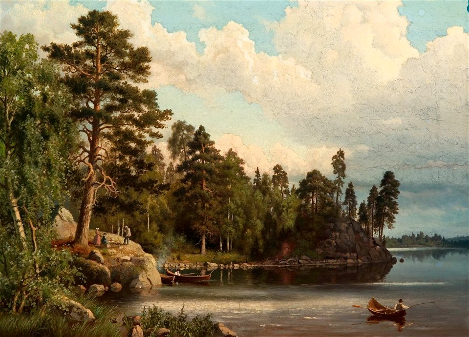 Ferdinand von Wright - Summer Landscape