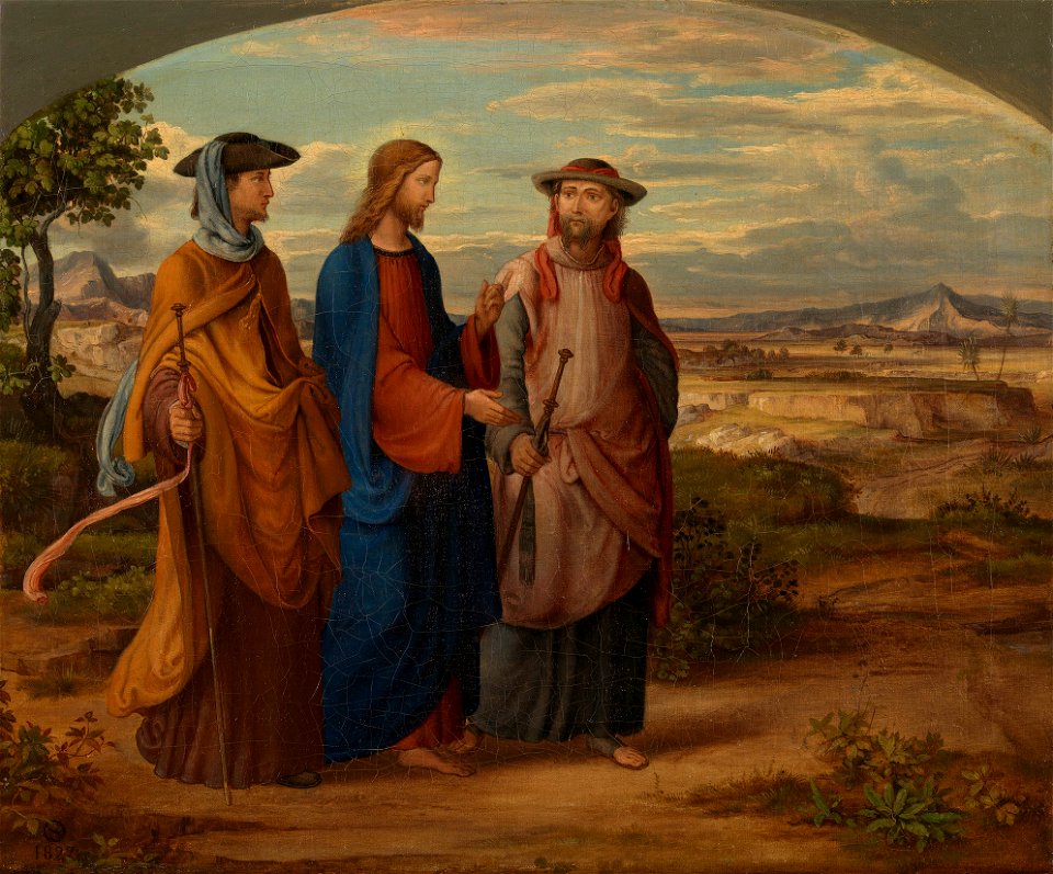 Ferdinand Olivier (1785-1841) - The Journey to Emmaus - RCIN 408938 - Royal Collection