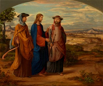 Ferdinand Olivier (1785-1841) - The Journey to Emmaus - RCIN 408938 - Royal Collection