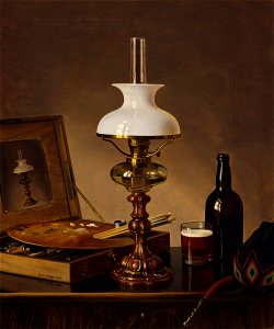 Ferdinand von Wright - Still-Life in the Atelier - A I 65 - Finnish National Gallery