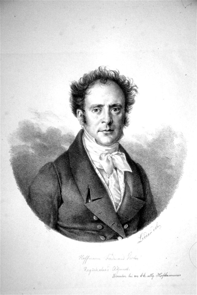 Ferdinand Victor Hoffmann Litho