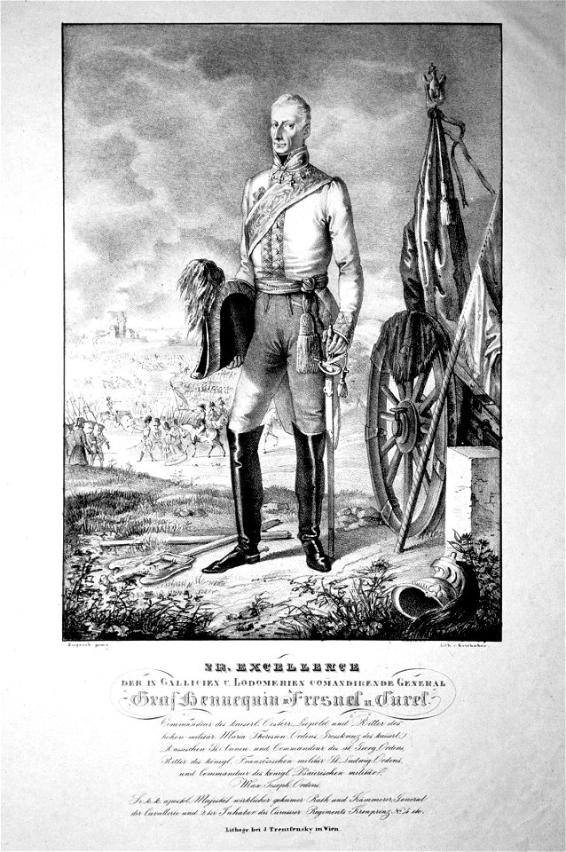 Ferdinand Peter Hennequin Litho
