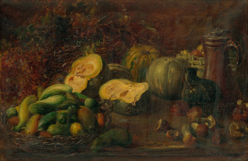 Ferdinand Wagner ml. - Zátišie s ovocím a zeleninou - O 957 - Slovak National Gallery