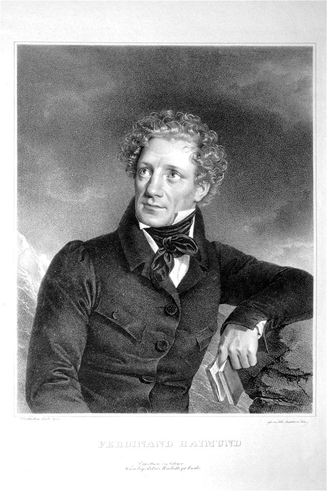 Ferdinand Raimund Litho 1829