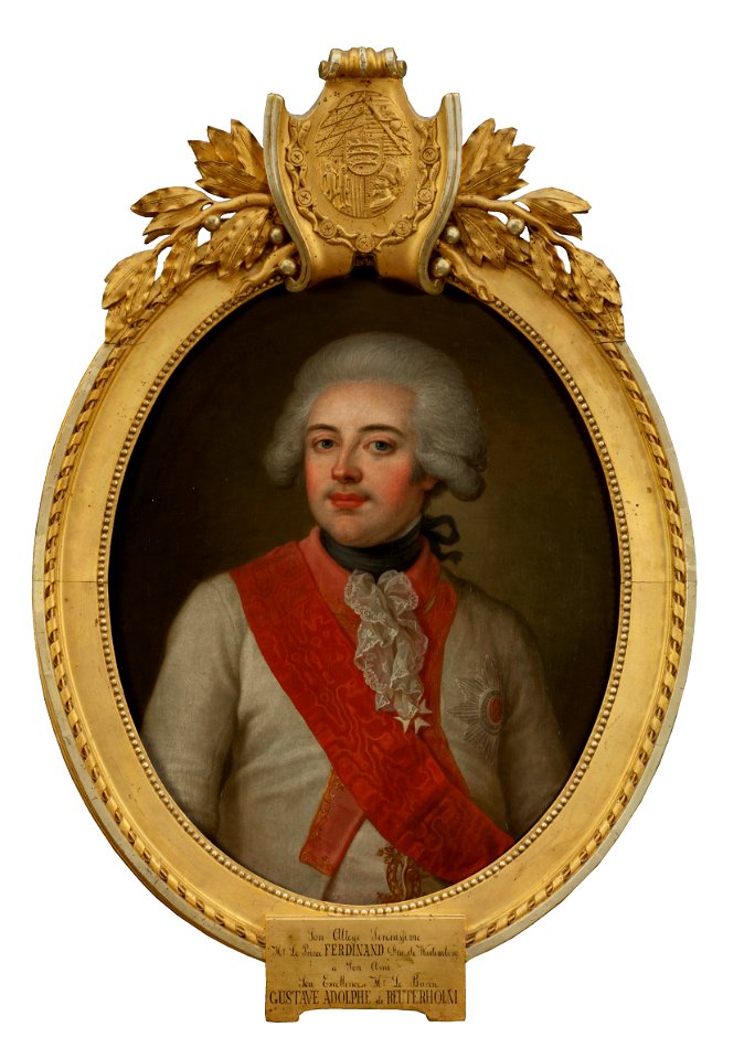 Ferdinand, hertig av Würtemberg (Ulrica Fredrica Pasch) - Nationalmuseum - 39930