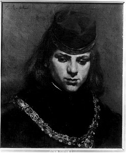 Ferdinand Roybet - Young Man in Medieval Costume - 02.85 - Museum of Fine Arts