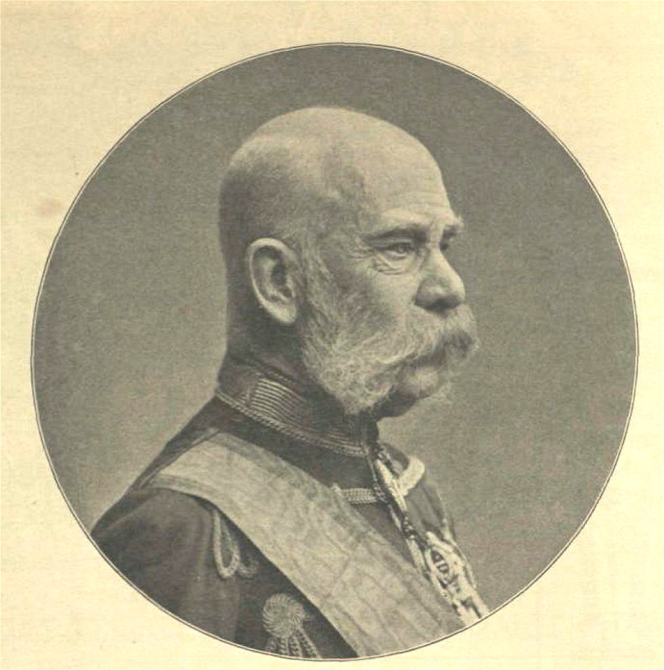 Ferenc József profil 1898-16