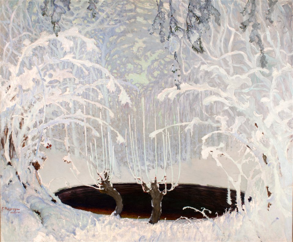 Ferdynand Ruszczyc - Winter Tale - MNK II-b-194 - National Museum Kraków
