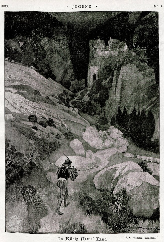 Ferdinand von Řezníček - In König Artus' Land, 1898