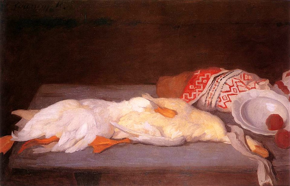Ferenczy, Károly - Still-life with Duck (1910)