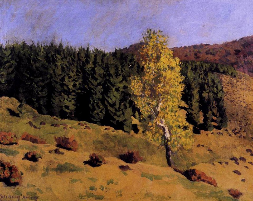 Ferenczy, Károly - Landscape (1909)