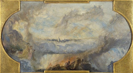 Fernand Cormon - Esquisse pour la galerie nord du Petit Palais , La Révolution française (Plafond) - PDUT1403 - Musée des Beaux-Arts de la ville de Paris