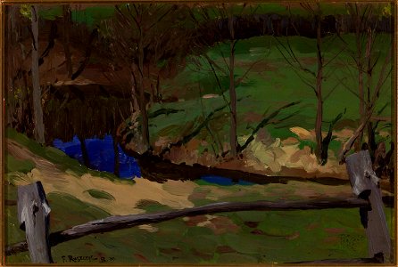 Ferdynand Ruszczyc - Landscape study in Bohdanów - MP 451 MNW - National Museum in Warsaw