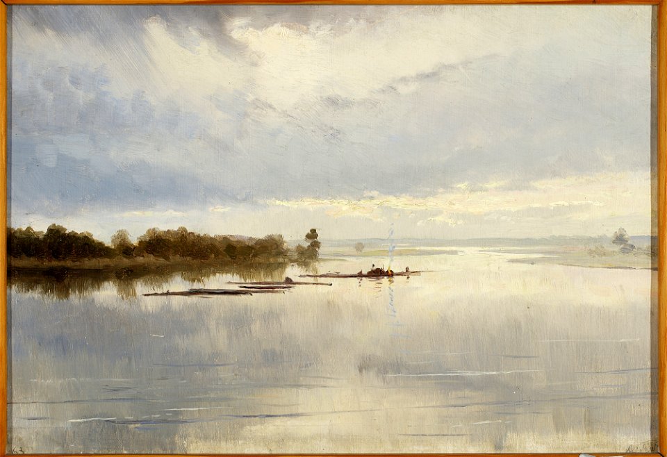 Ferdynand Ruszczyc - River landscape - MP 449 - National Museum in Warsaw