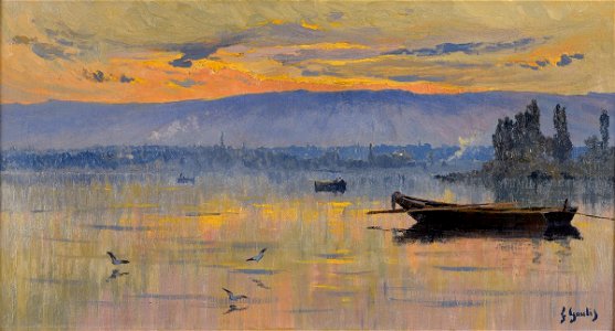 Fernand Gaulis Lac Leman