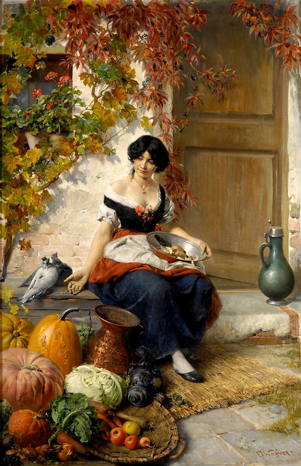 Ferdinand Wagner Marktfrau