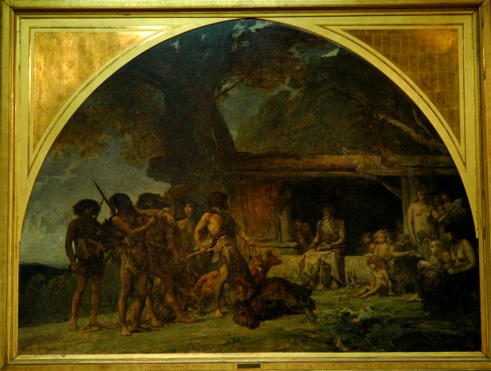 Fernand Cormon - Retour d'une chasse à l'ours