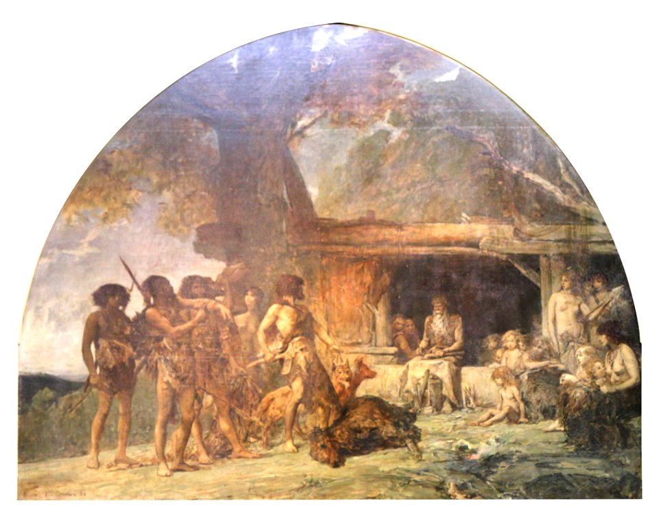 Fernand Cormon-âge de pierre