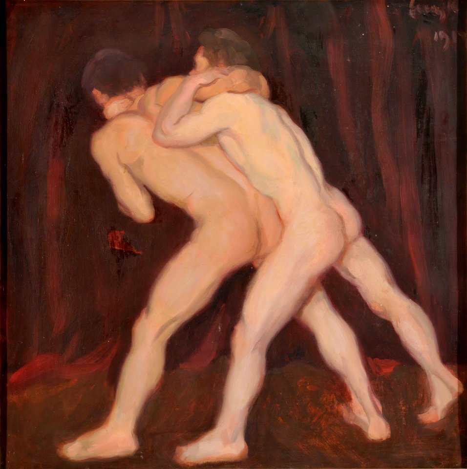 Ferenczy Wrestlers 1912