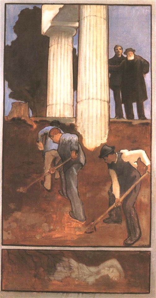 Ferenczy, Károly - Archeology (1896)