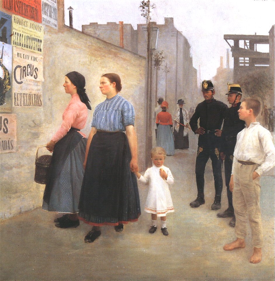 Ferenczy, Károly - Before the Posters (1891)
