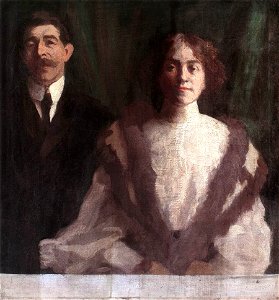 Ferenczy, Károly - Cézár Herrer and his Wife at Nagybánya (1904)