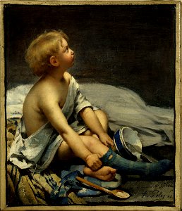 Fernand Pelez - Un enfant dans la mansarde - PDUT1901 - Musée des Beaux-Arts de la ville de Paris