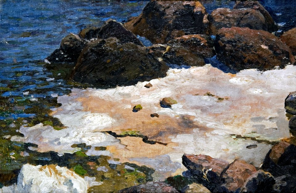 Ferdynand Ruszczyc - Krym - brzeg morza - Google Art Project