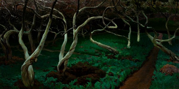 Ferdynand Ruszczyc - Old apple trees - MP 394 - National Museum in Warsaw