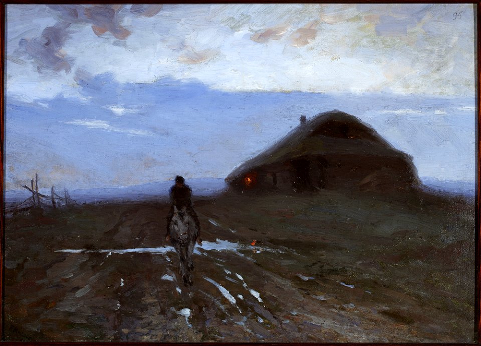 Ferdynand Ruszczyc - Wayside inn - MP 450 - National Museum in Warsaw