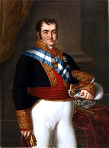 Fernando VII de España. (Museo del Prado). Free illustration for personal and commercial use.