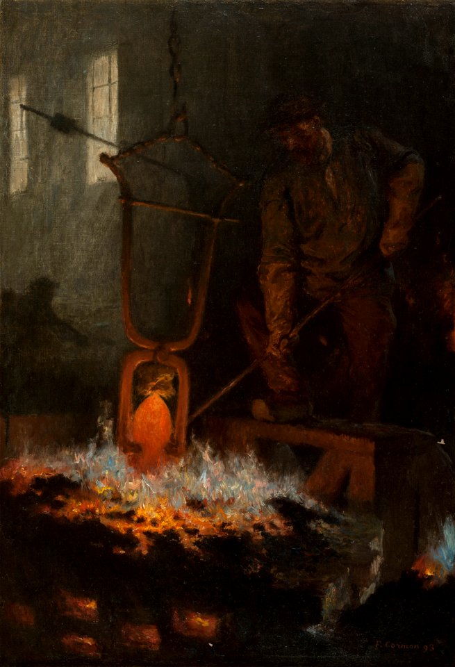 Fernand Cormon - Le Verrier - PDUT1398 - Musée des Beaux-Arts de la ville de Paris