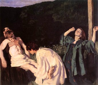 Ferenczy, Károly - Deposition from the Cross (1903)