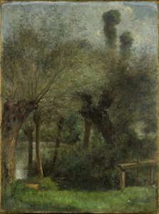 Fernand Pelez - Etang de Jouy-le-Comte près de l'Isle-Adam - PPP599 - Musée des Beaux-Arts de la ville de Paris
