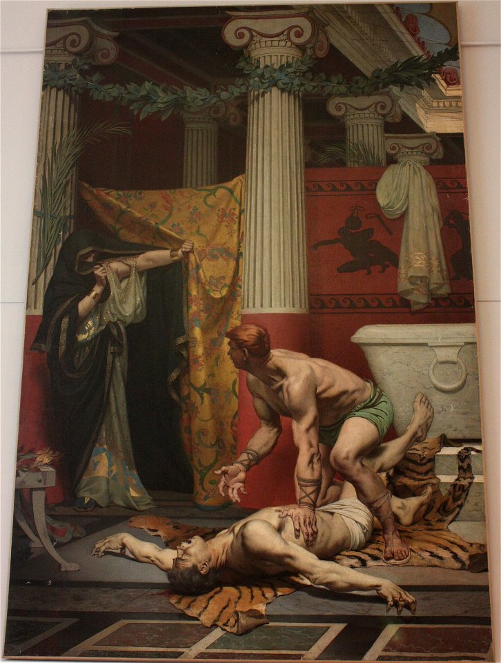Fernand Pelez - Mort de Commode 01