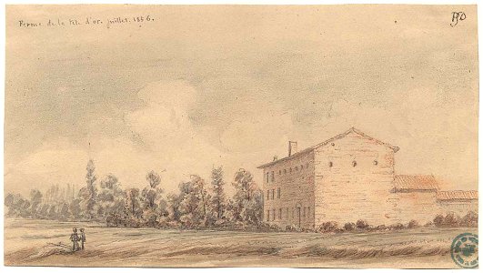 Ferme de la Tête d’or 1856