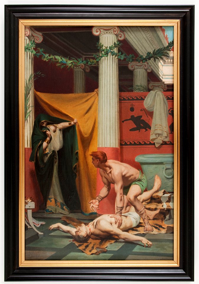 Fernand Pelez - Mort de l'empereur Commode - PPP4975 - Musée des Beaux-Arts de la ville de Paris