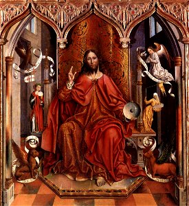 Fernando Gallego - The Blessing Christ - WGA8446