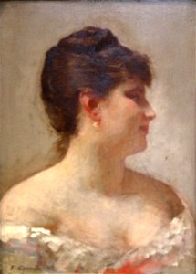 Fernand Cormon-Portrait de Madame Cormon