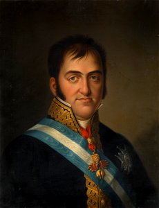 Fernando VII de España, por Luis de la Cruz y Ríos (Museo del Prado). Free illustration for personal and commercial use.