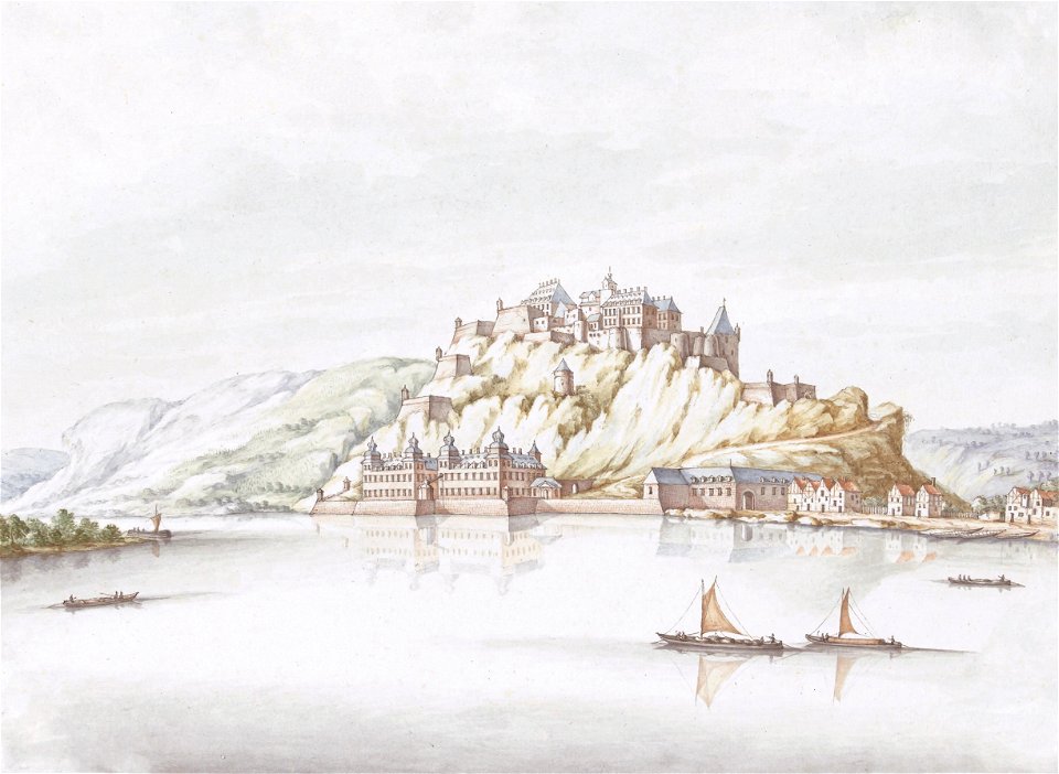 Festung Ehrenbreitstein, um 1700