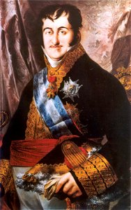 Fernando VII con traje de capitán general (Museo de Bellas Artes de Valencia)