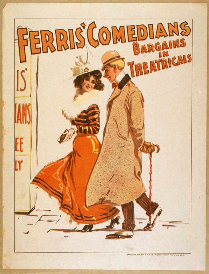 Ferris' Comedians bargains in theatricals. LCCN2014635561